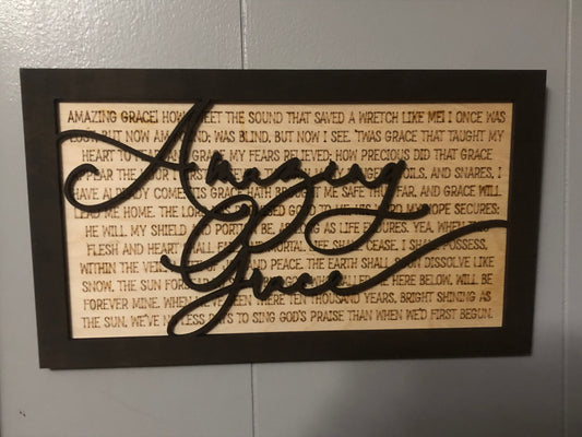 Amazing Grace Sign