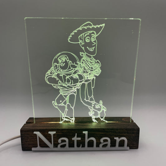 Personalized Character Night Light