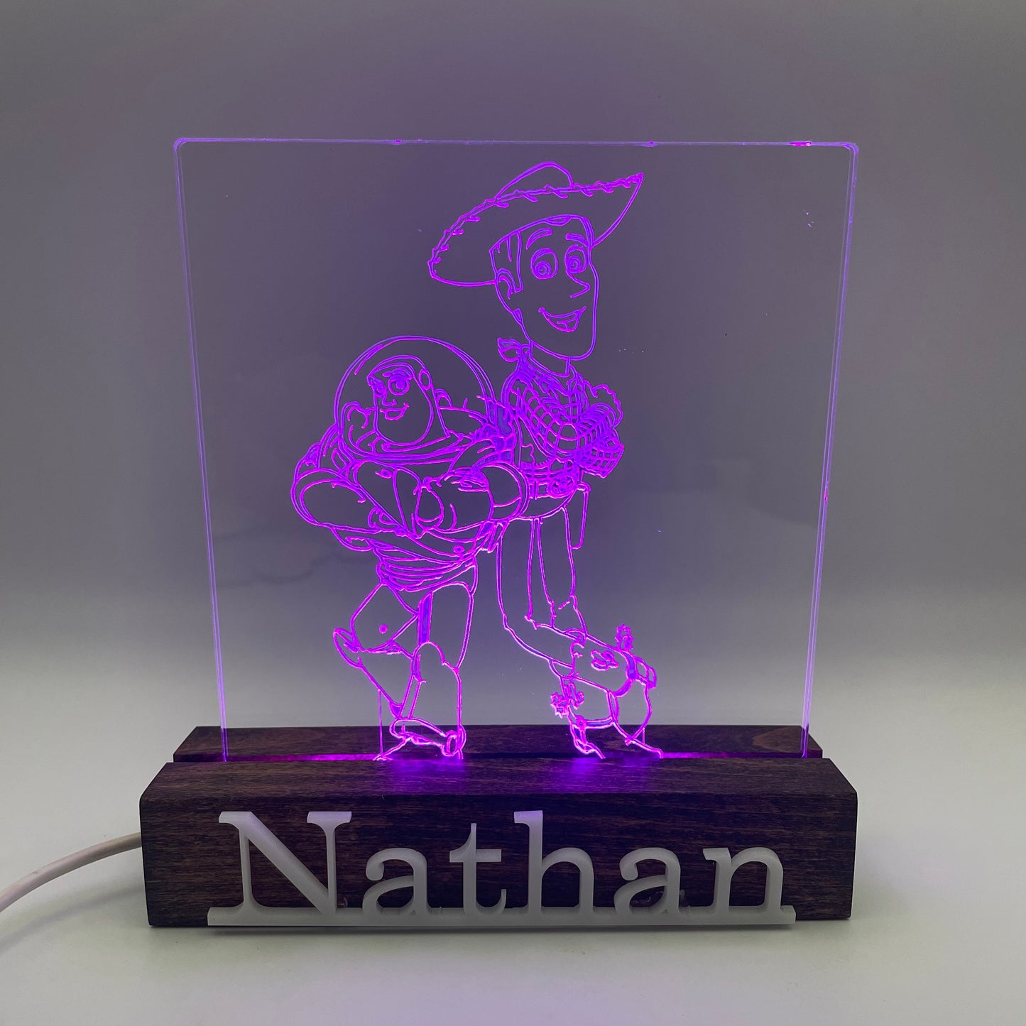 Personalized Character Night Light