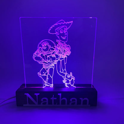 Personalized Character Night Light