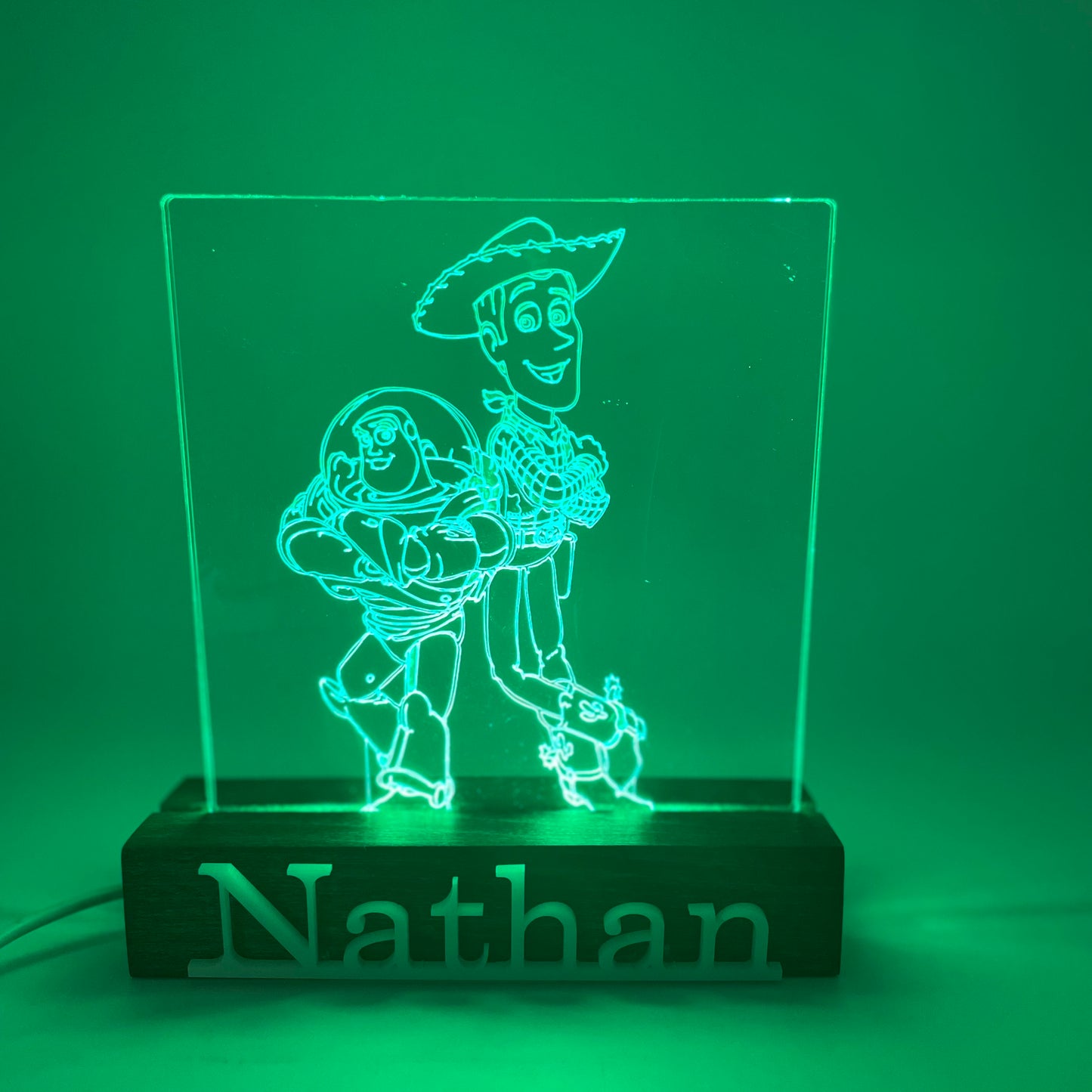 Personalized Character Night Light