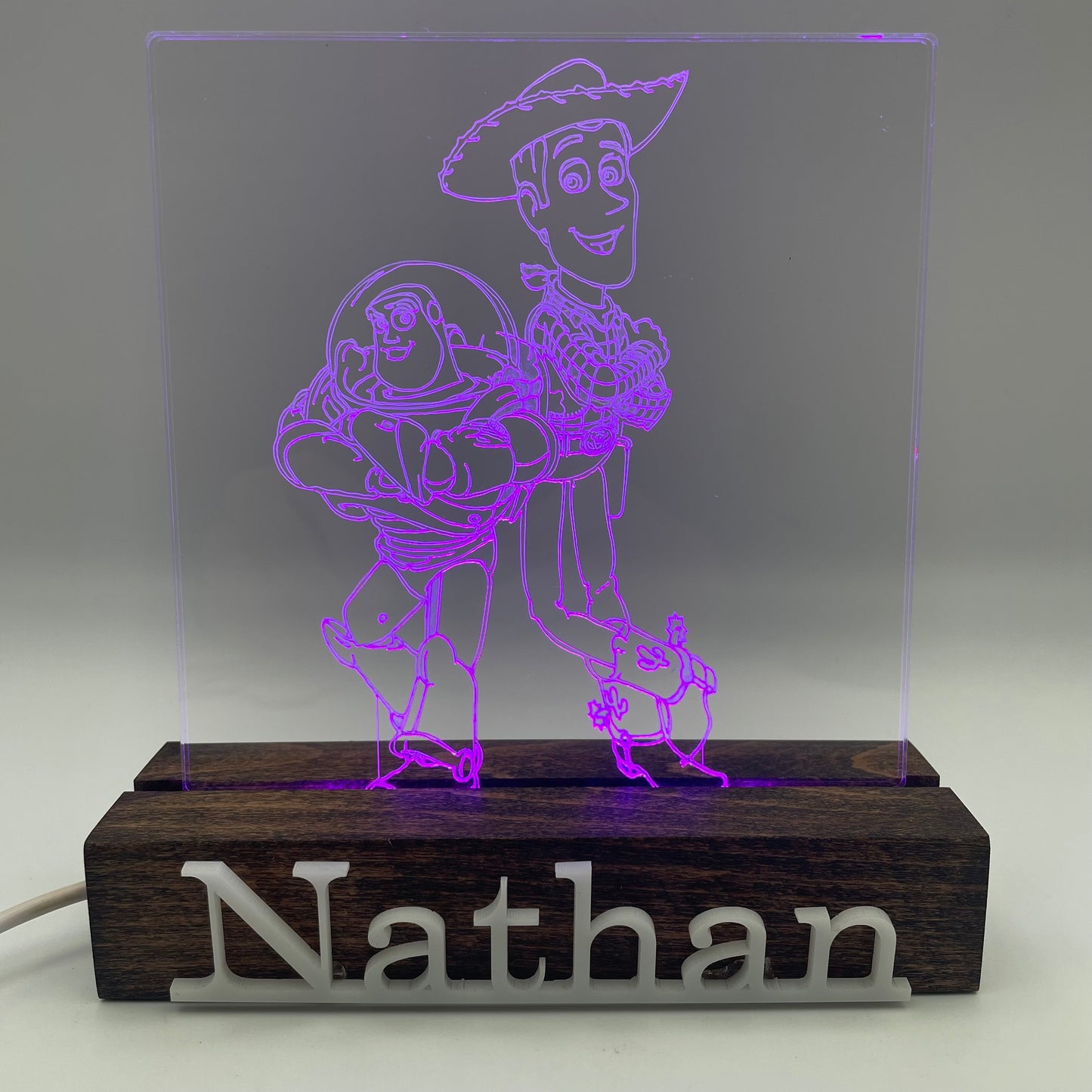 Personalized Character Night Light