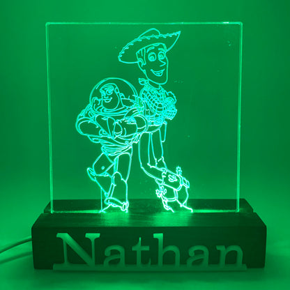 Personalized Character Night Light