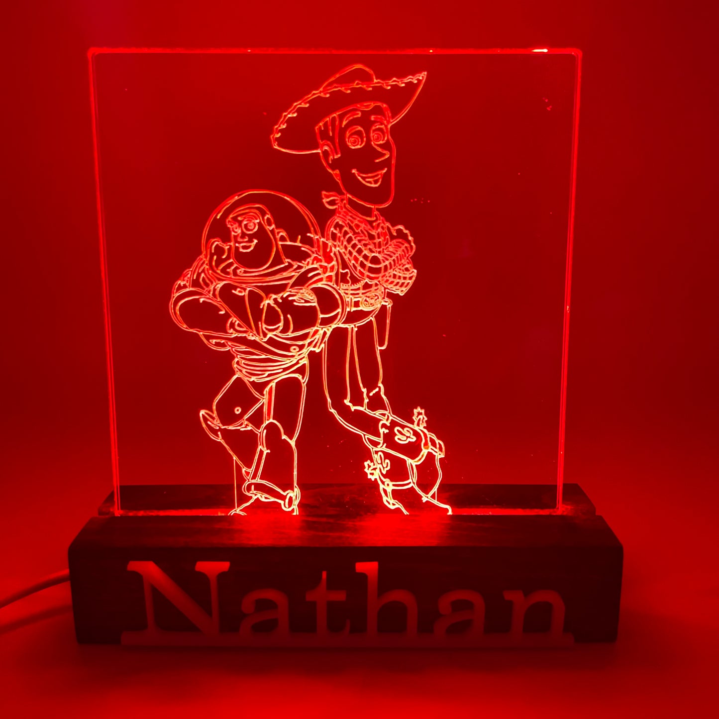 Personalized Character Night Light