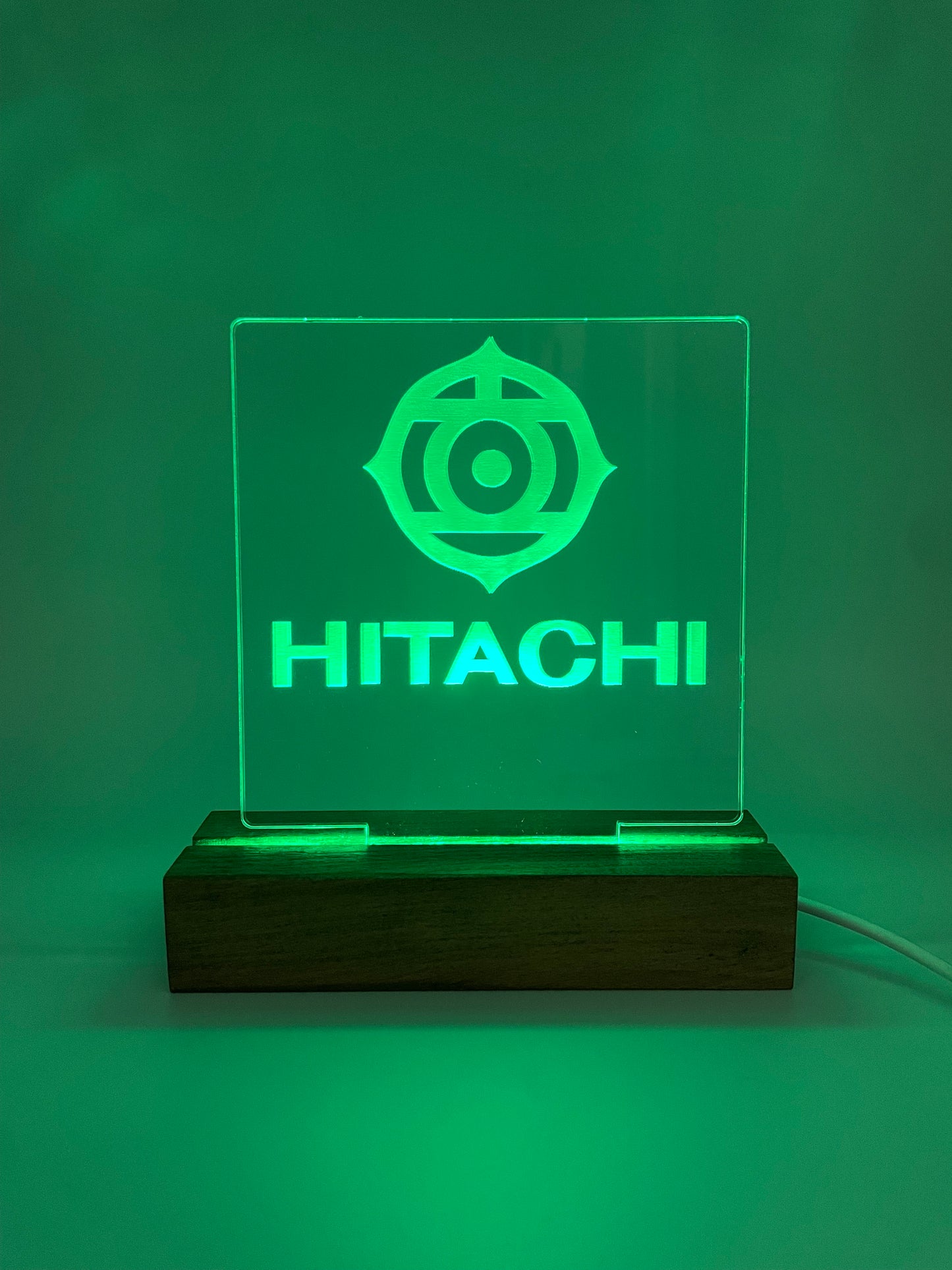 LED Acrylic Music Sign Hitachi Decor