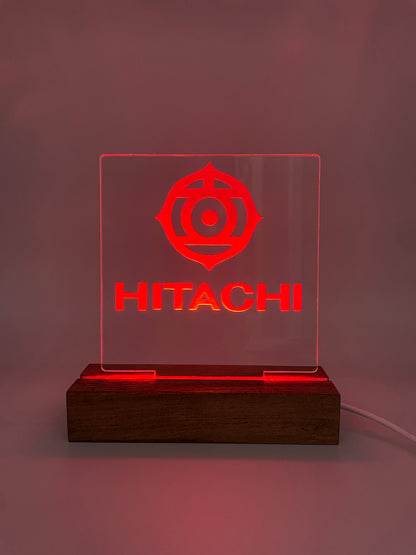 LED Acrylic Music Sign Hitachi Decor