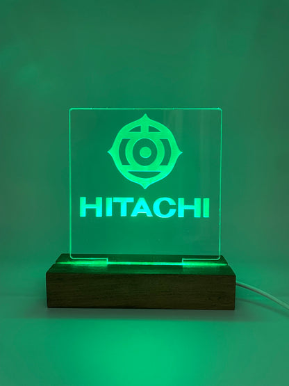 LED Acrylic Music Sign Hitachi Decor