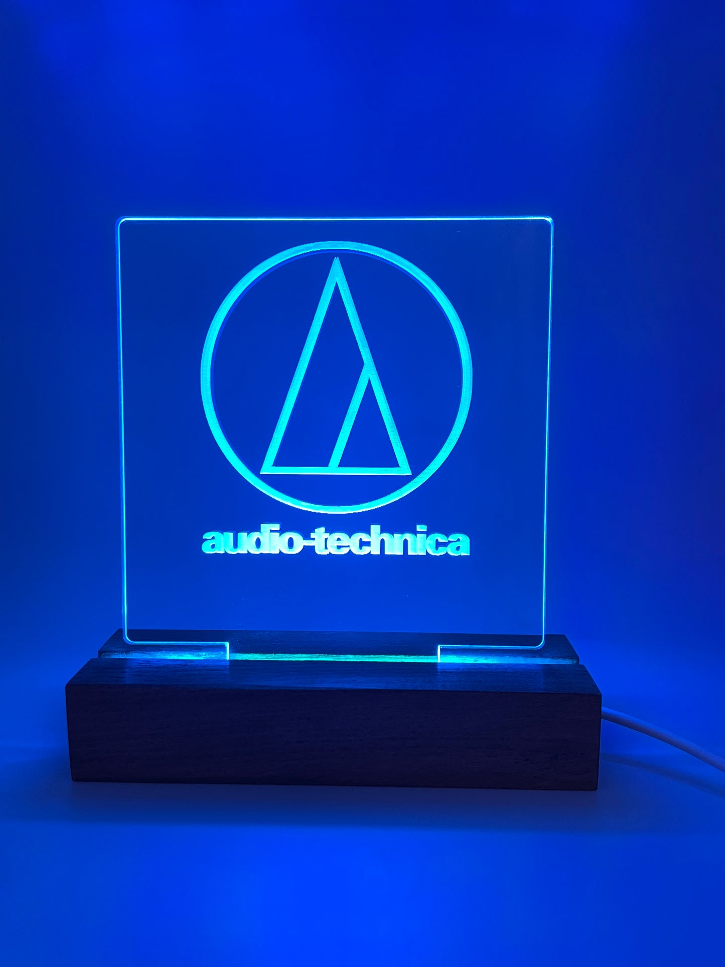 LED Acrylic Music Lovers audio-technica Sign