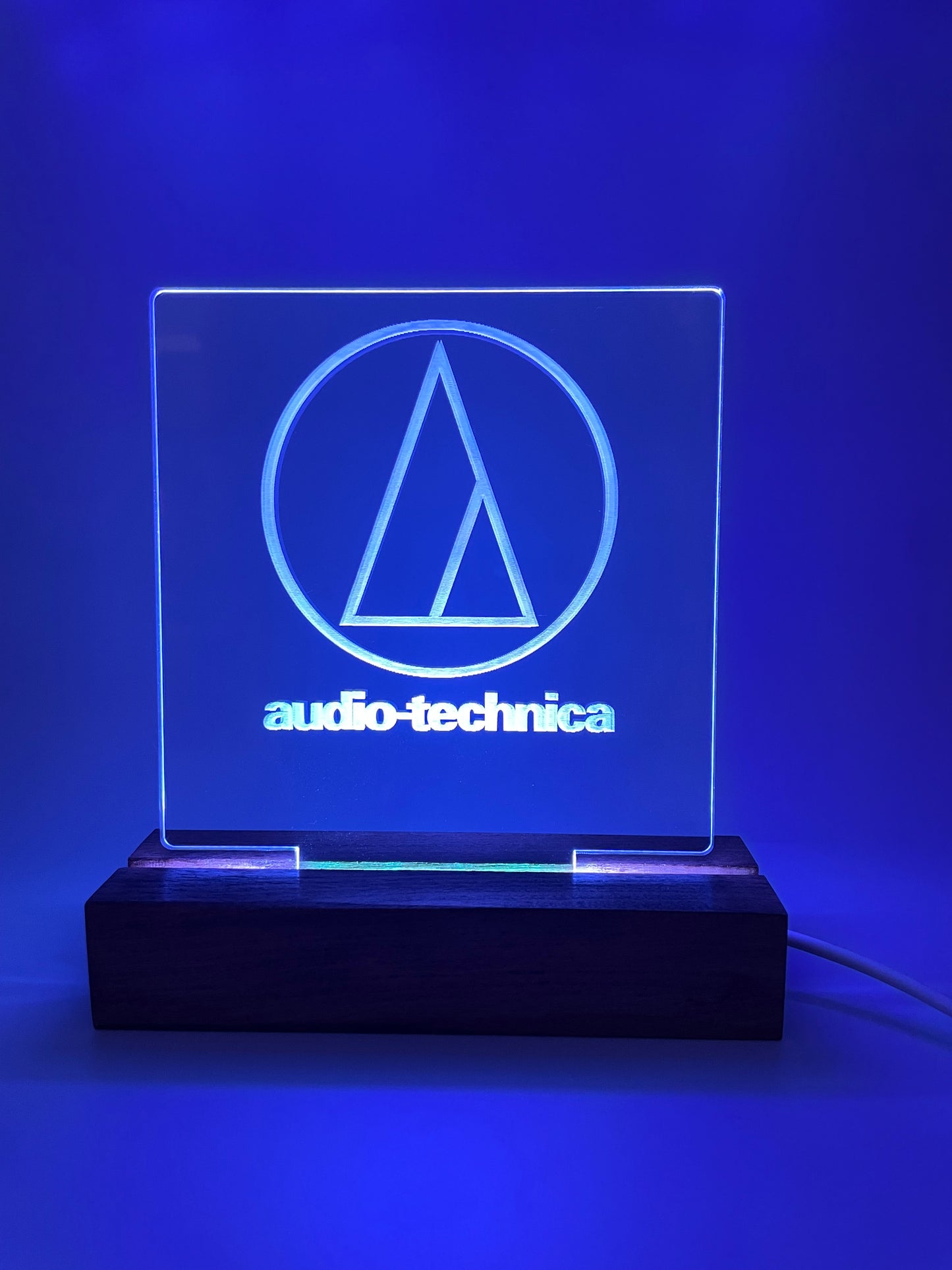 LED Acrylic Music Lovers audio-technica Sign