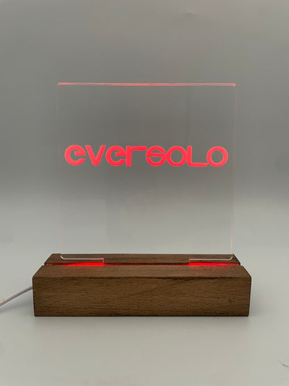 LED Acrylic Audiophile eversolo Music Room Decoration