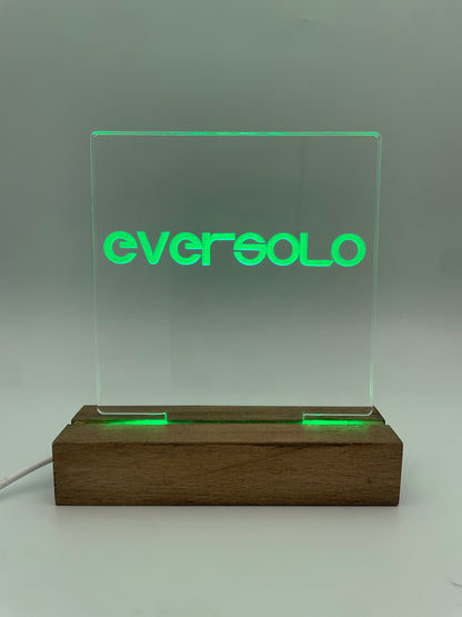 LED Acrylic Audiophile eversolo Music Room Decoration