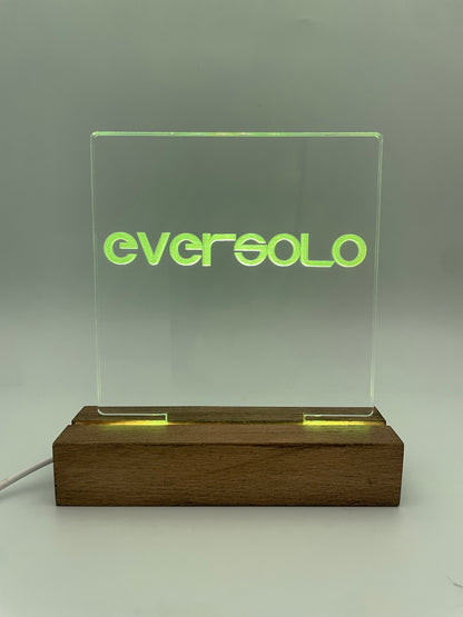 LED Acrylic Audiophile eversolo Music Room Decoration