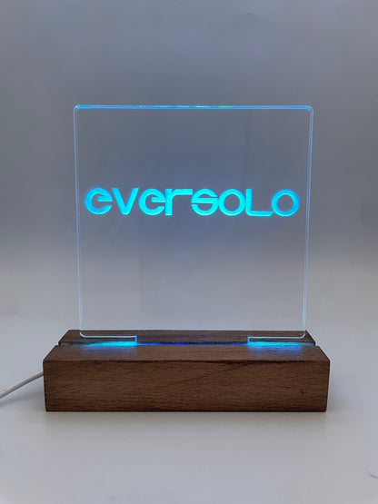 LED Acrylic Audiophile eversolo Music Room Decoration