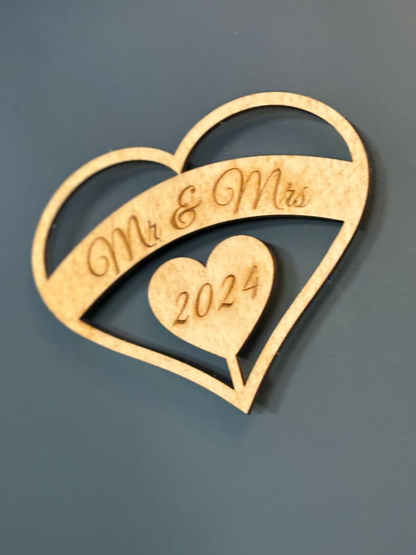 Wedding Heart Drop Alternative Guest Book