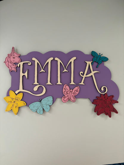 Personalized Nursery Sign