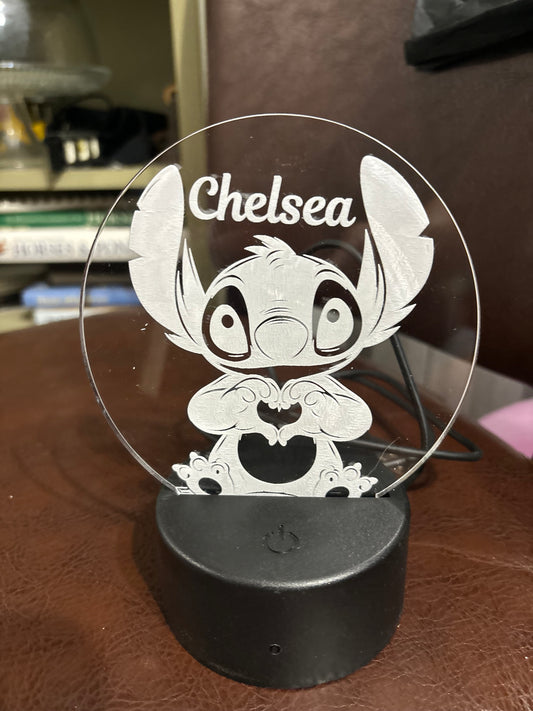 Acrylic Character Night Light