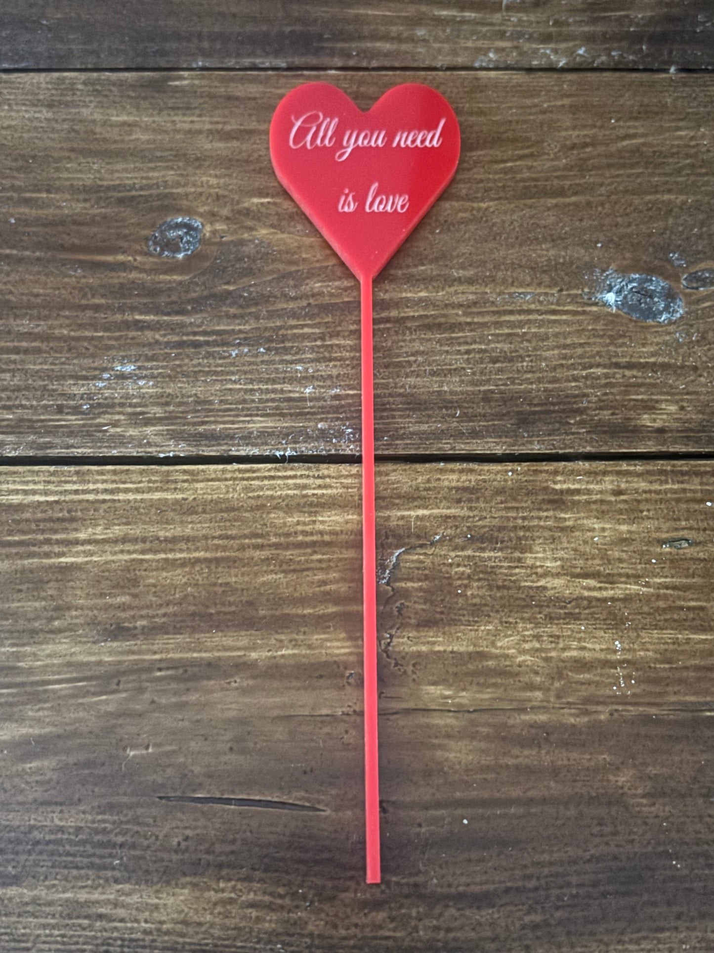 Custom Engraved Cocktail Stirrers Drink Sticks Acrylic