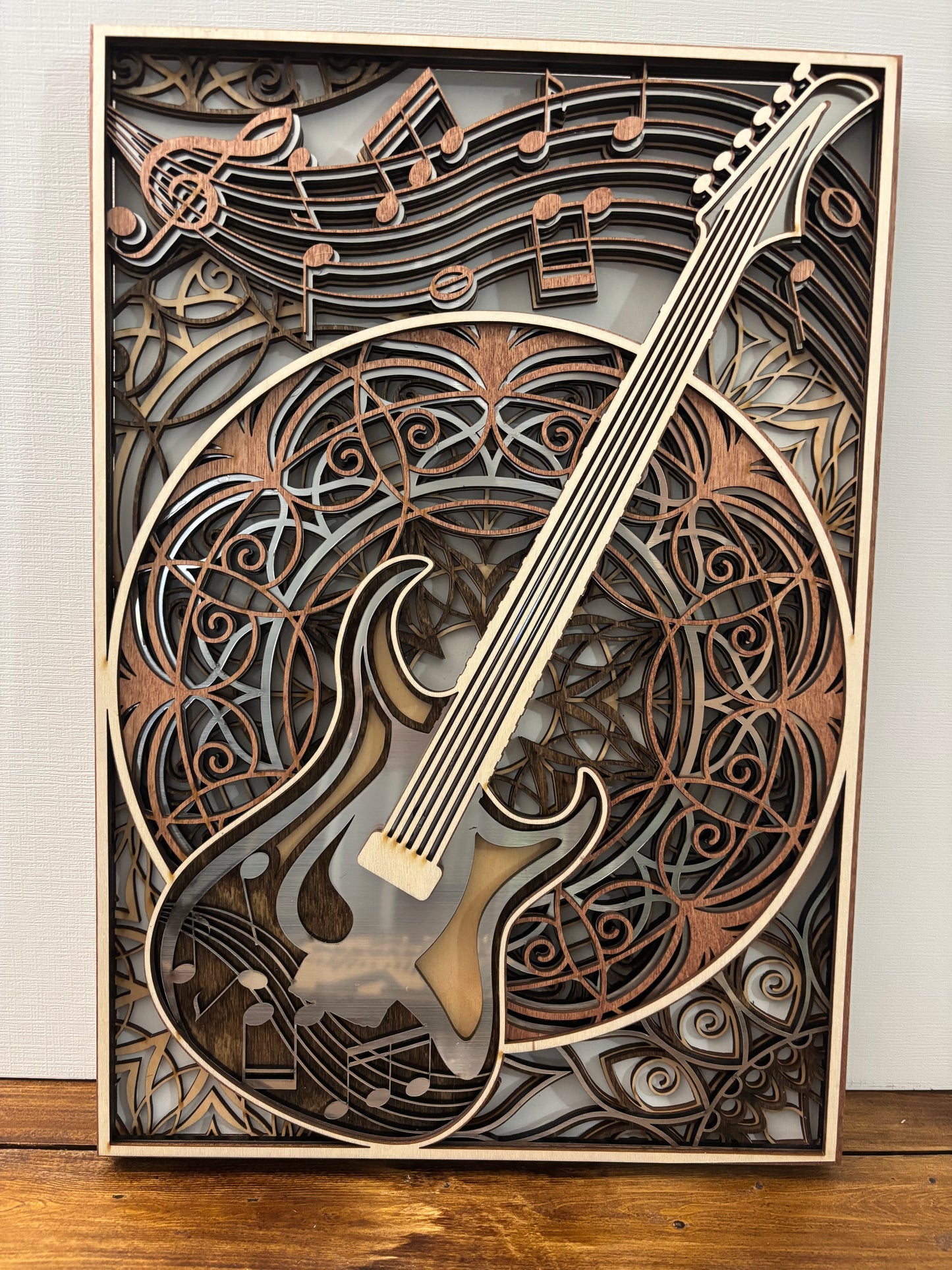 Music Sign - 5 Layer Guitar