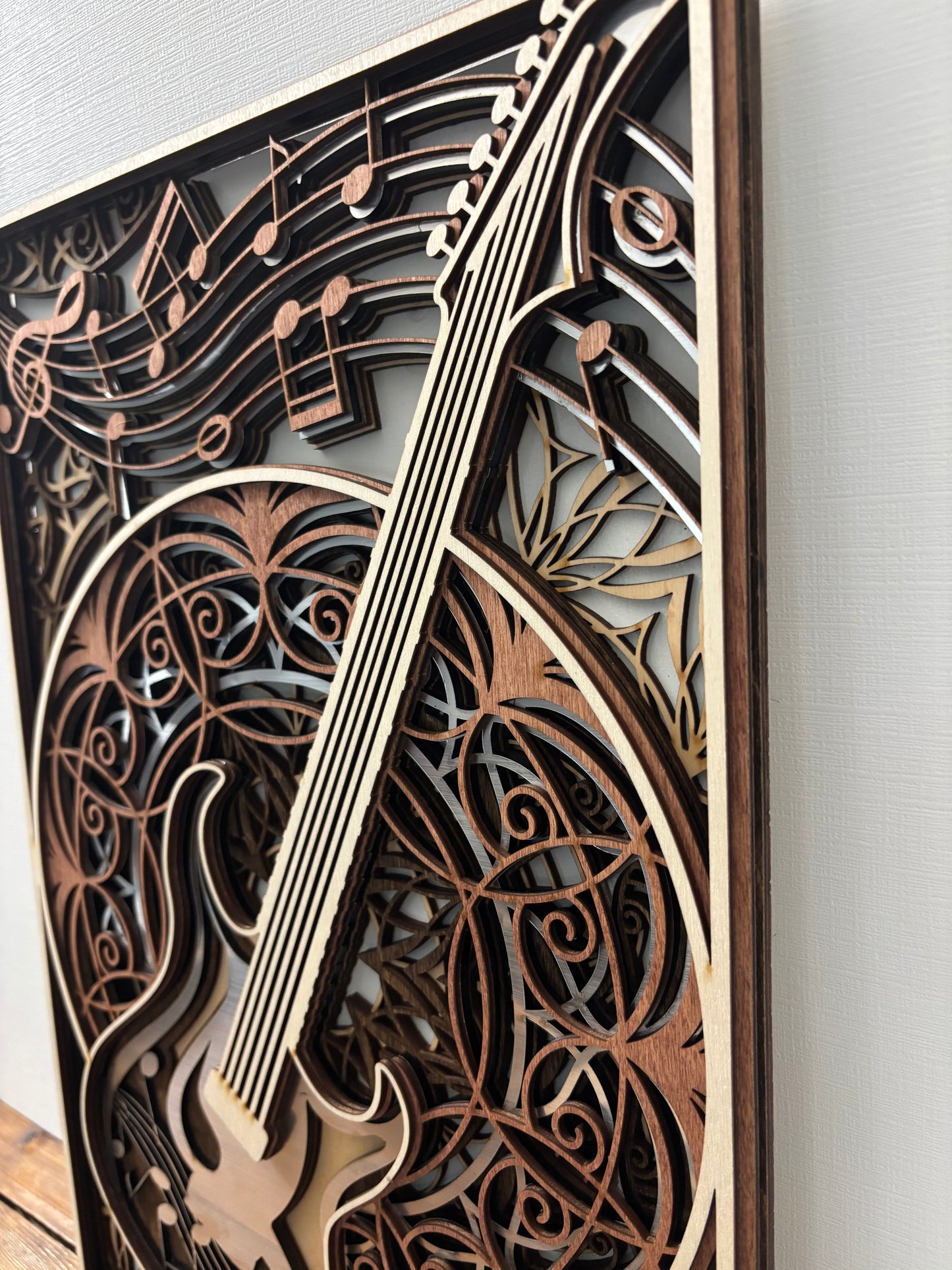 Music Sign - 5 Layer Guitar