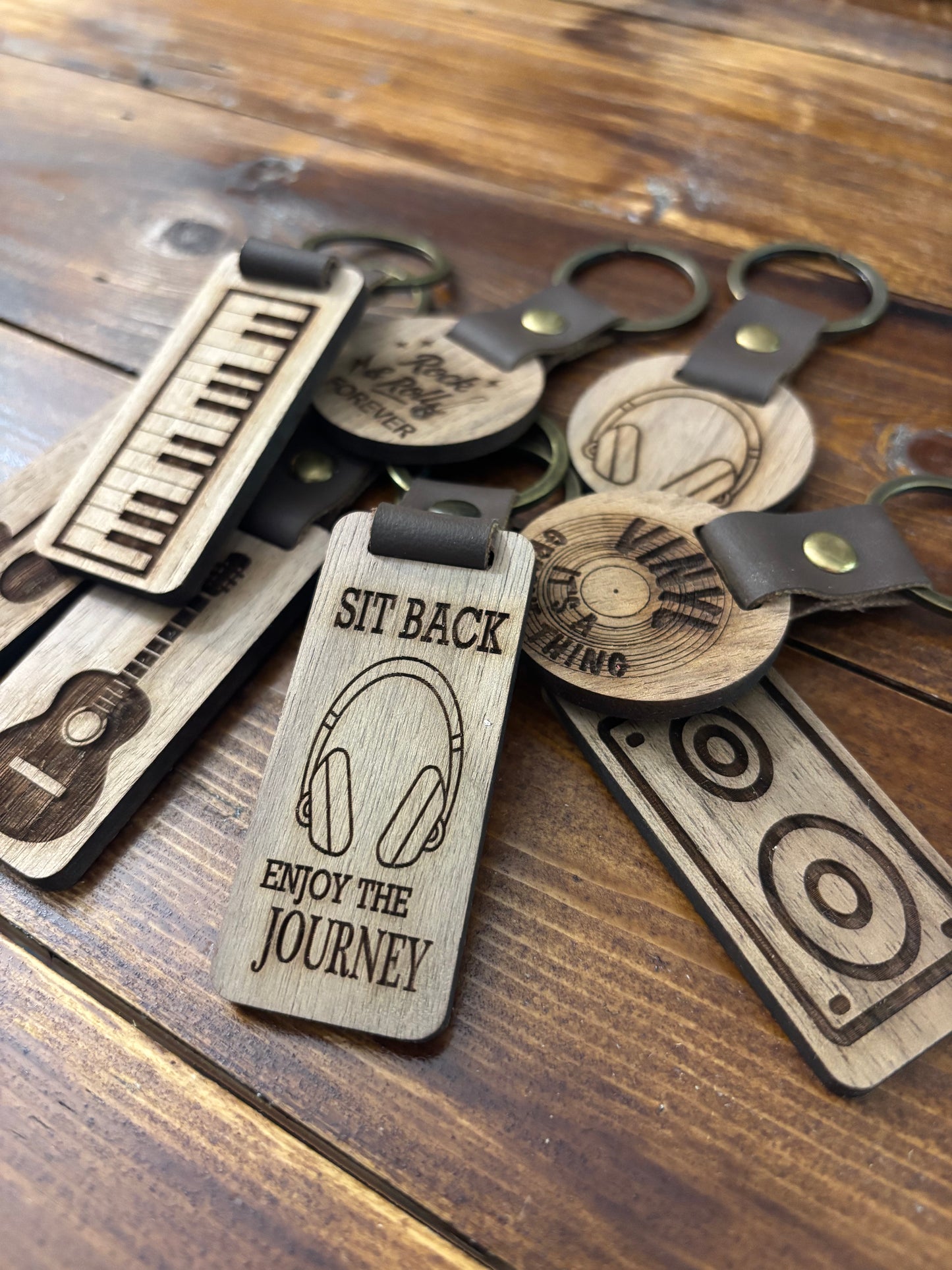 Rock & Roll Keychain