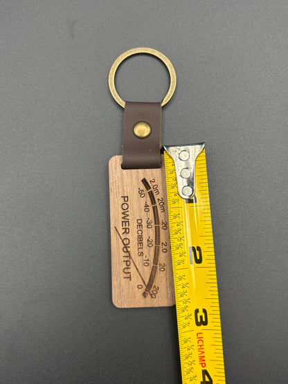 Stereo Meter Keychain