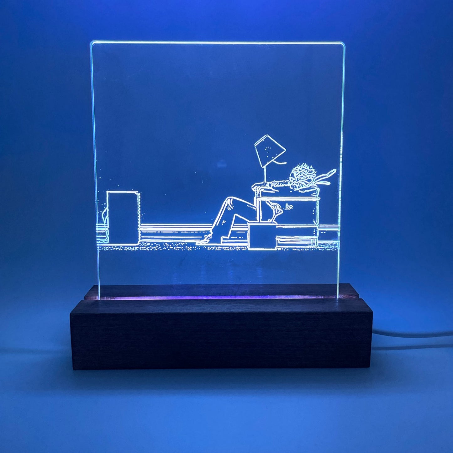 LED Music Lovers Sign