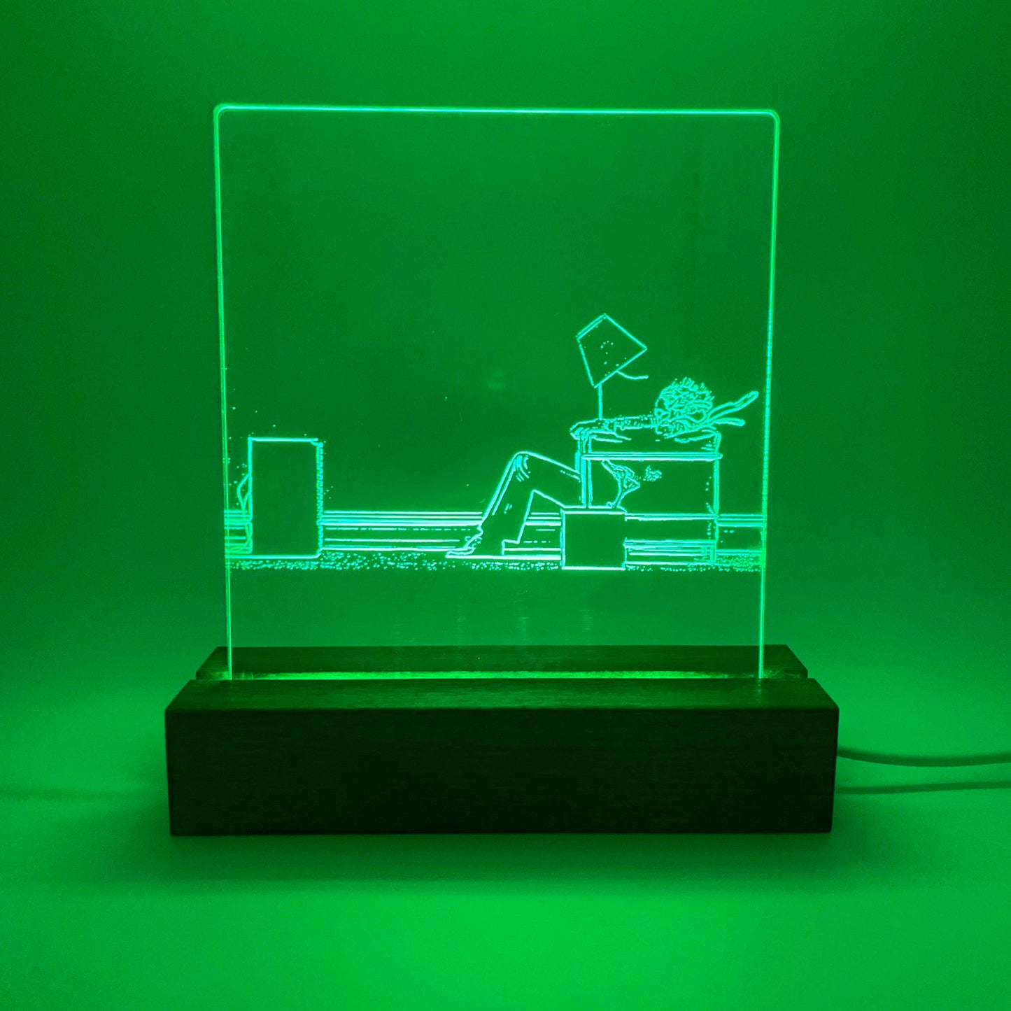 LED Music Lovers Sign