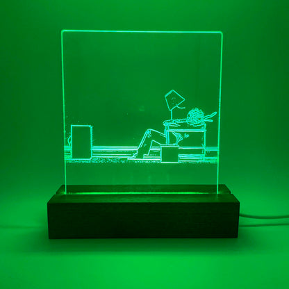 LED Music Lovers Sign