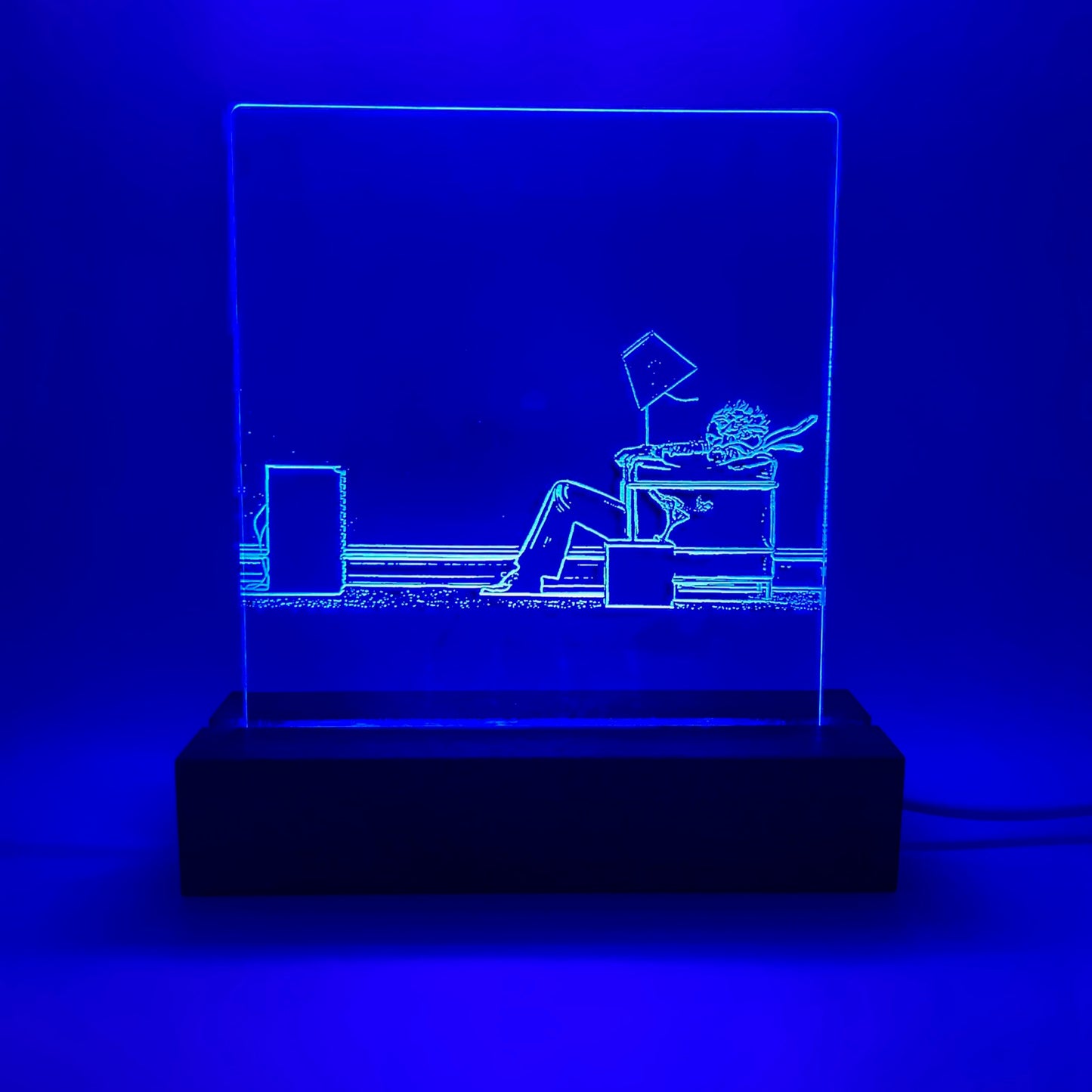 LED Music Lovers Sign