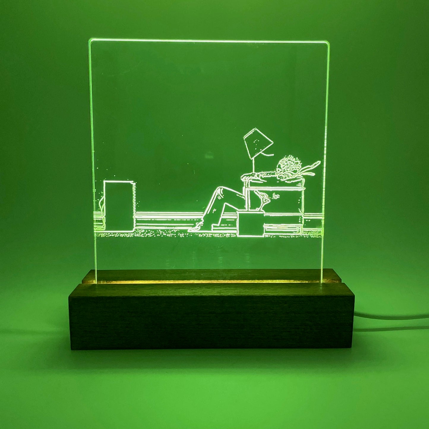 LED Music Lovers Sign