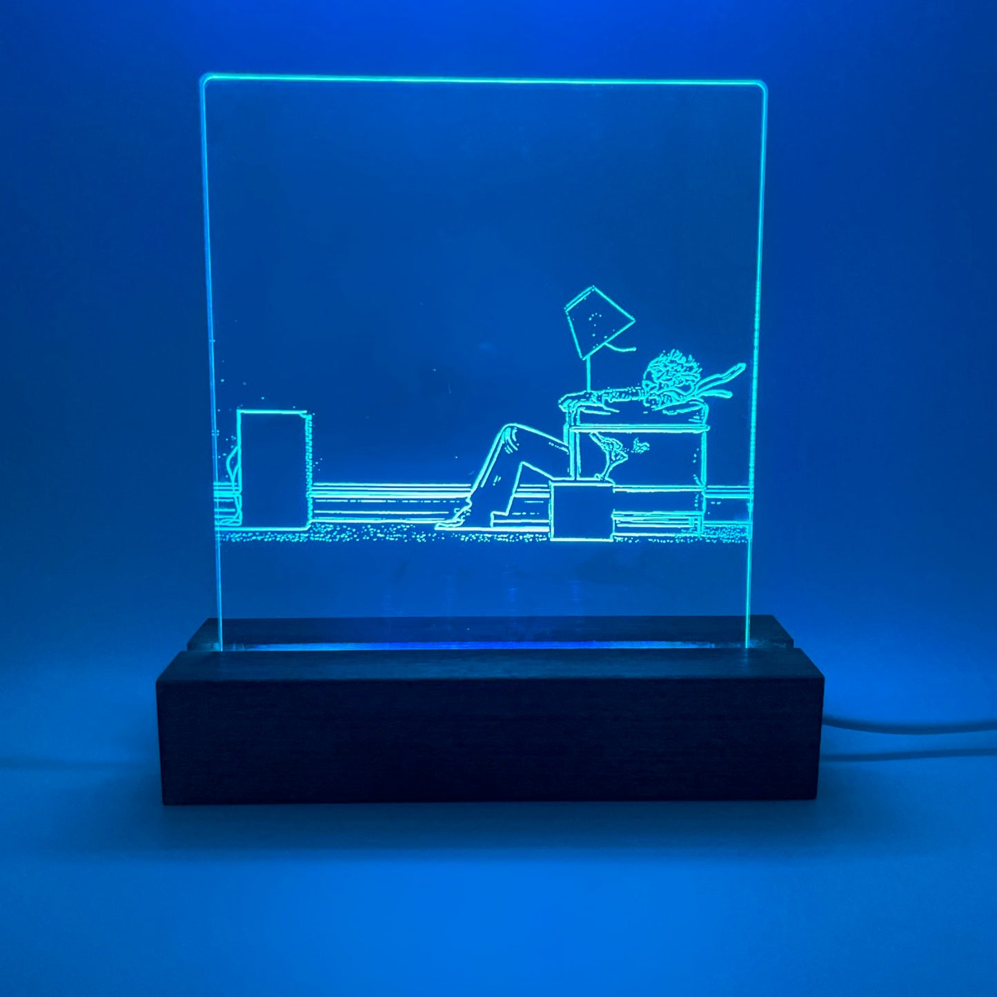 LED Music Lovers Sign