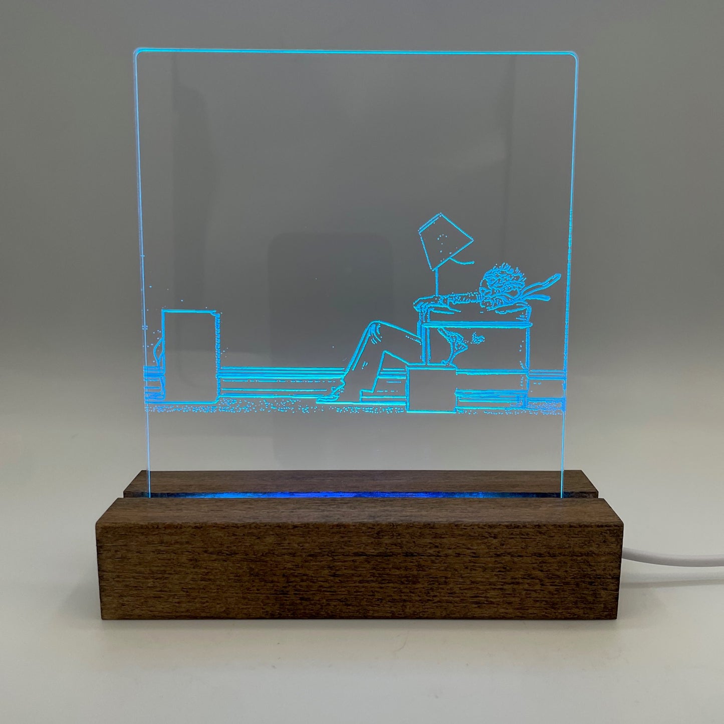 LED Music Lovers Sign