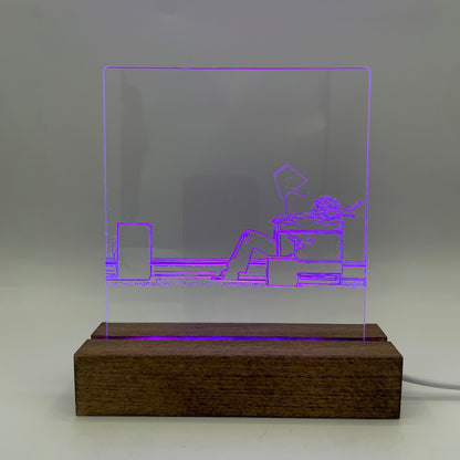 LED Music Lovers Sign