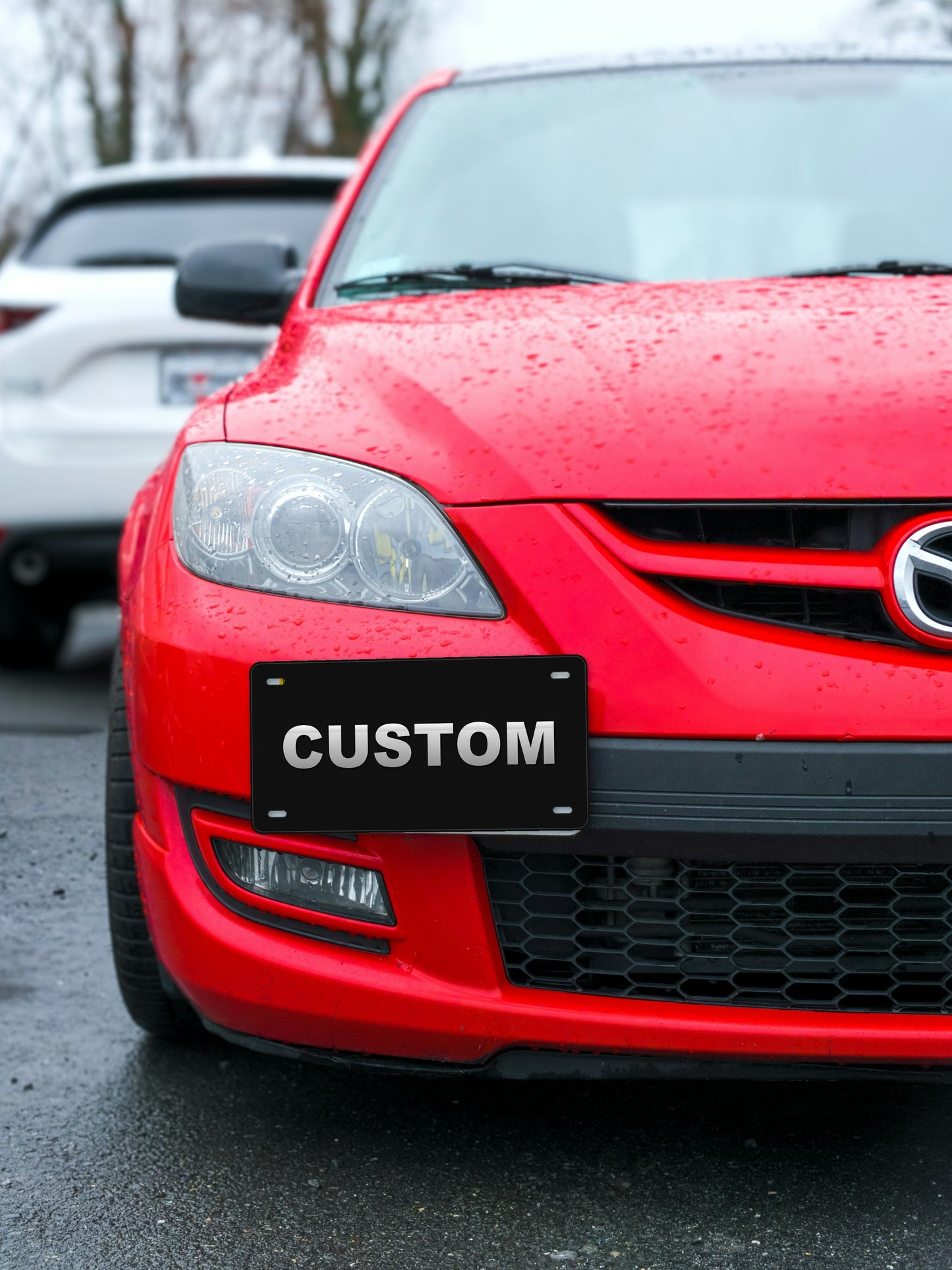 Custom Black License Plate Personalize With Your Name or Phrase