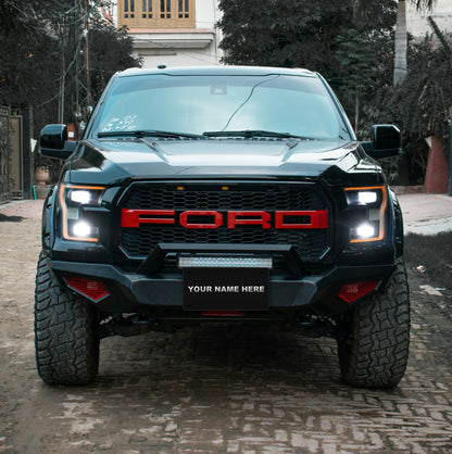 Custom Black License Plate Personalize With Your Name or Phrase